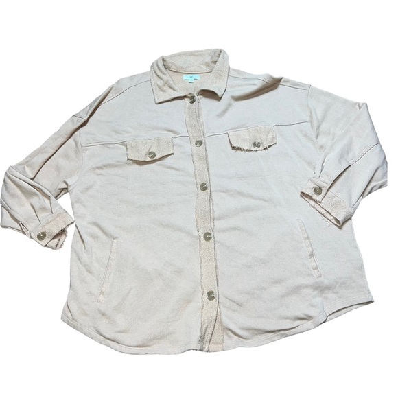 BP. Oversize Cotton Blend shirt Jacket - Picture 4 of 7
